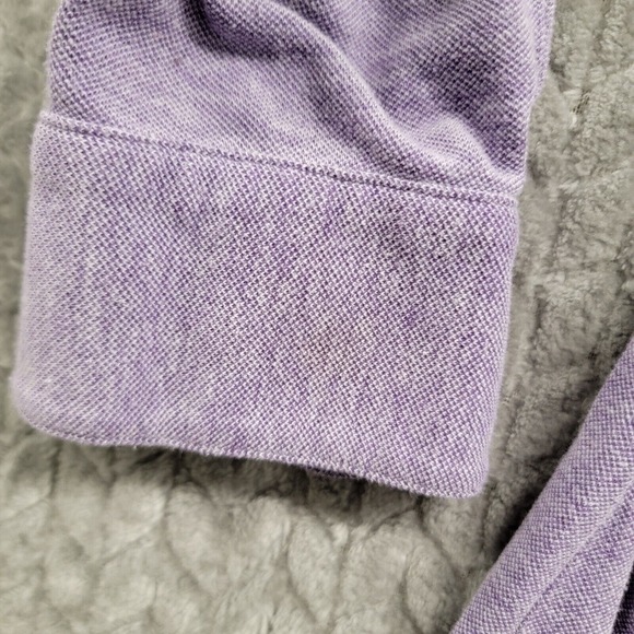 Lauren Ralph Lauren Shirt Dress Women Medium Purple Violet Collared Button Front - Picture 6 of 8